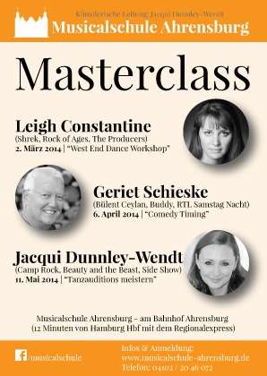 Masterclass Musicalschule Ahrensburg