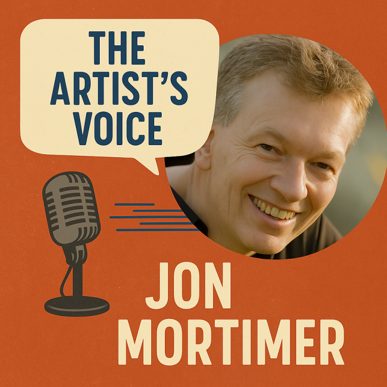 Jon Mortimer im Vlog “The Artist’s Voice” – Künstlerinterview mit Tiefe