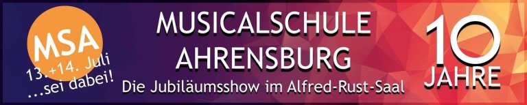 Tickets für die Jubiläumsshow MSA 10!