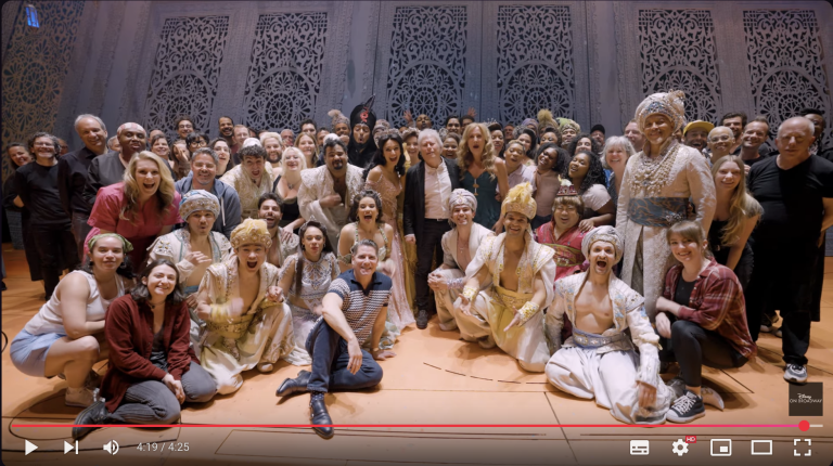 Howard Ashman 75. Geburtstag & 4000 Shows Aladdin: Ein emotionaler Broadway-Abend