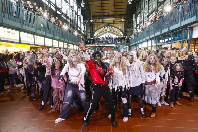 Thrillerween 2025 im Hamburger Hauptbahnhof mit der MSA