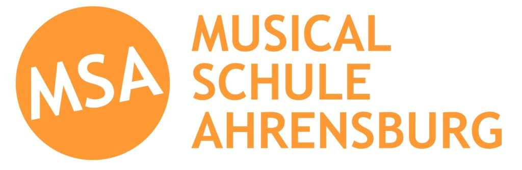 Musicalschule Ahrensburg MSA Schriftzug