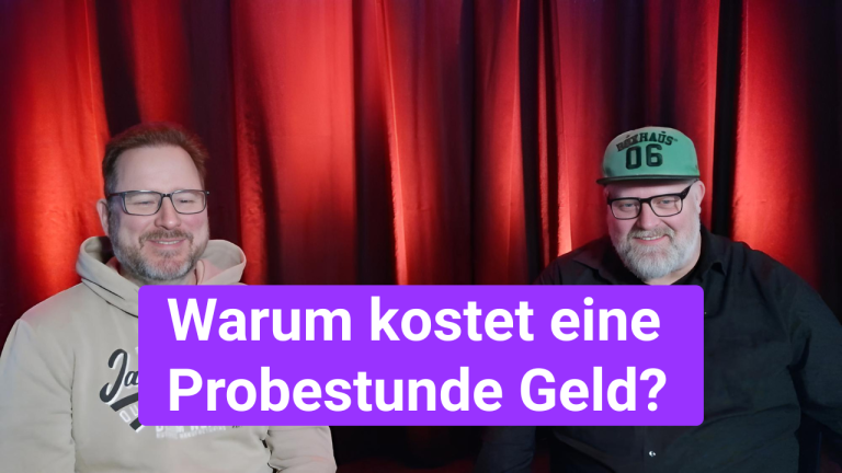 Zwei lächel