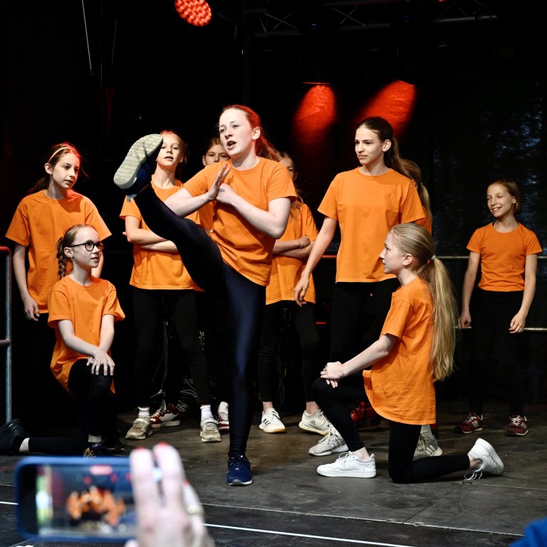 Musicalschule Ahrensburg beim Ahrensburger Stadtfest 2024