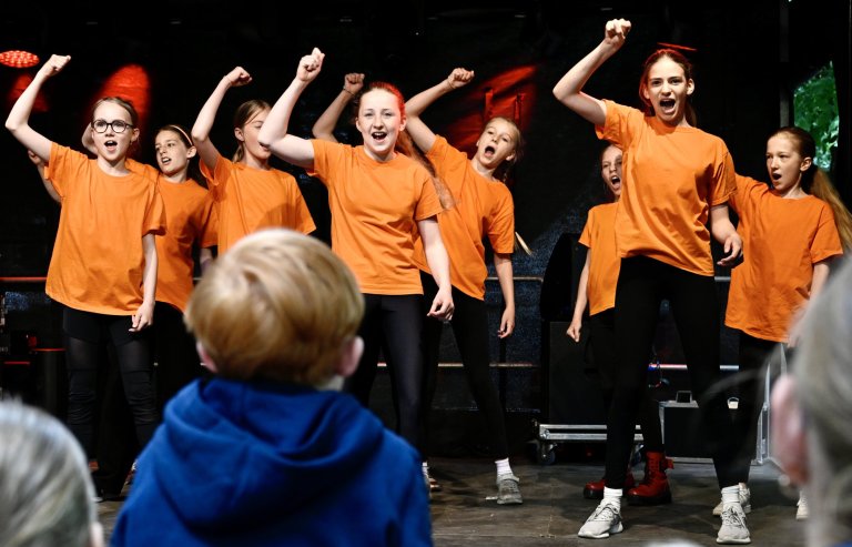 Musicalschule Ahrensburg beim Ahrensburger Stadtfest 2024
