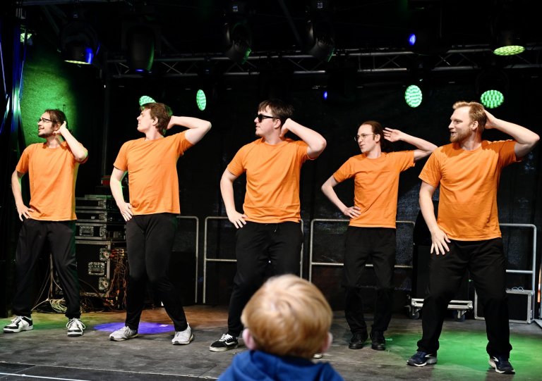 Musicalschule Ahrensburg beim Ahrensburger Stadtfest 2024
