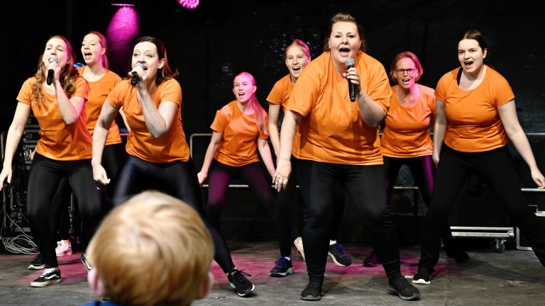 Musicalschule Ahrensburg beim Ahrensburger Stadtfest 2024