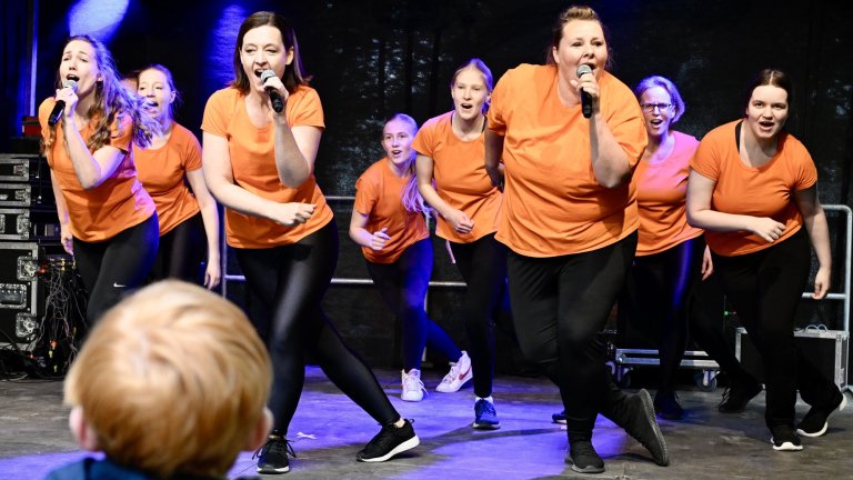Musicalschule Ahrensburg beim Ahrensburger Stadtfest 2024