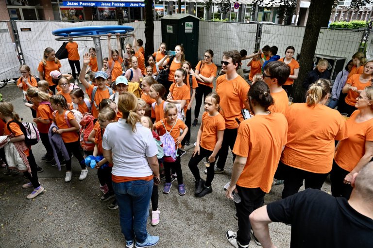 Musicalschule Ahrensburg beim Ahrensburger Stadtfest 2024