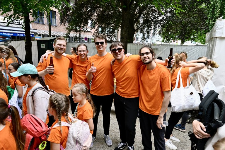 Musicalschule Ahrensburg beim Ahrensburger Stadtfest 2024