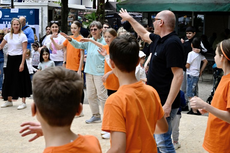 Musicalschule Ahrensburg beim Ahrensburger Stadtfest 2024