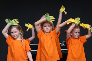Auftritt der Musicalschule Ahrensburg auf dem Ahrensburger Stadtfest 2026