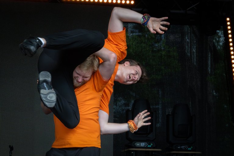 Auftritt der Musicalschule Ahrensburg auf dem Ahrensburger Stadtfest 2026