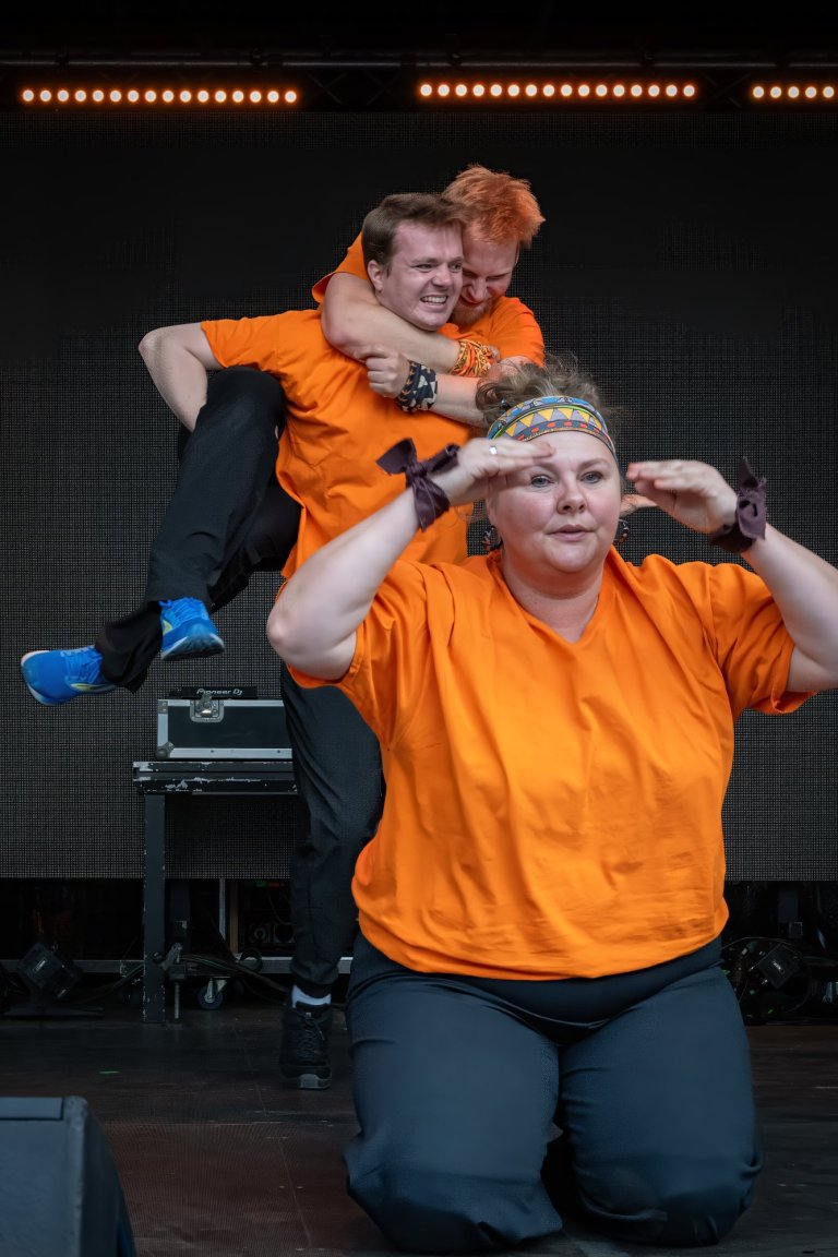 Auftritt der Musicalschule Ahrensburg auf dem Ahrensburger Stadtfest 2026