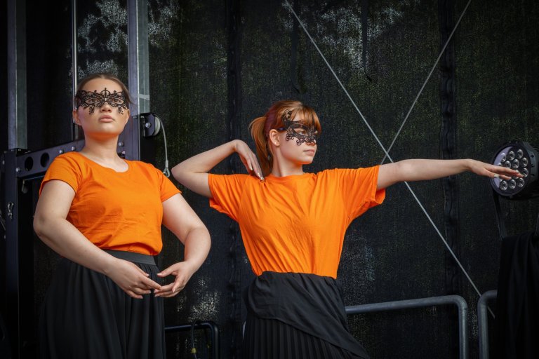 Auftritt der Musicalschule Ahrensburg auf dem Ahrensburger Stadtfest 2026