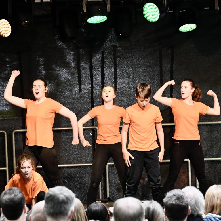 Musicalschule Ahrensburg beim Ahrensburger Stadtfest 2024