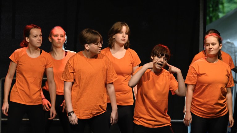 Musicalschule Ahrensburg beim Ahrensburger Stadtfest 2024