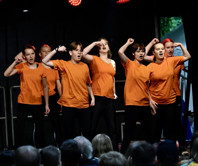 Musicalschule Ahrensburg beim Ahrensburger Stadtfest 2024