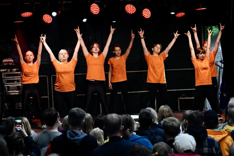 Musicalschule Ahrensburg beim Ahrensburger Stadtfest 2024