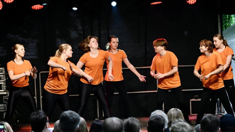 Musicalschule Ahrensburg beim Ahrensburger Stadtfest 2024