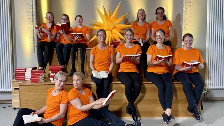 In Our Service - Musicalschule Ahrensburg behind the Scenes beim Videodreh
